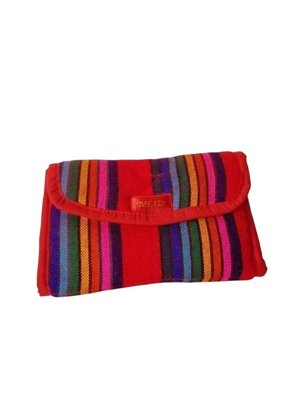 Belize Wallet Purse Striped‎ Multi-Colored